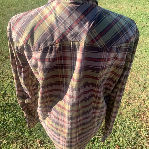 American Eagle Vintage Fit Pearl snap - Picture 4 of 7